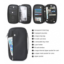 Water Resistant Passport Holder Wallet with RFID Blocking - BONUS 2 Vaccine Card Holders - Multiple Colors - Flashpopup.com