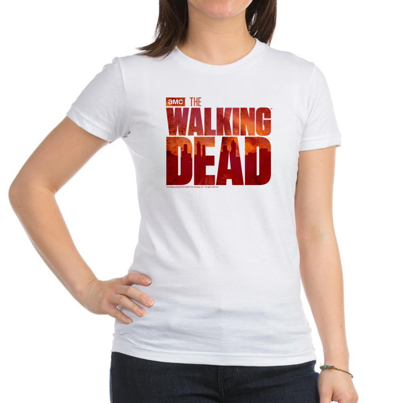 AMC The Walking Dead Blood Logo T-Shirt for Women - Flashpopup.com