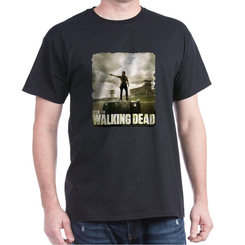 Walking Dead Walking Dead, Prison Men'S Tshirt (Small) - Flashpopup.com